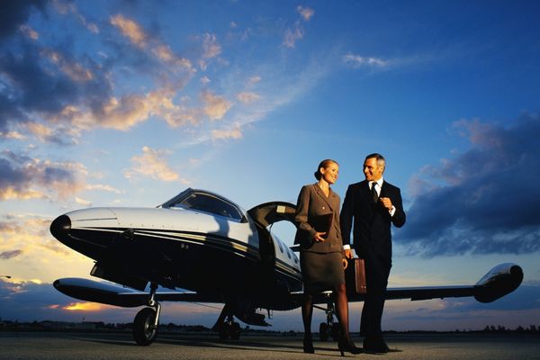 Travelers Choosing Private Jet Charter